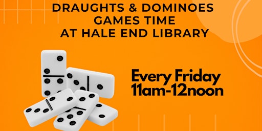 Imagem principal de Draughts & Dominoes @ Hale End Library