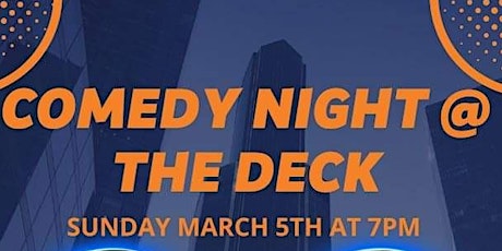 Comedy Night at the Deck!