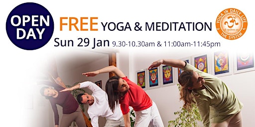 OPEN DAY - Free Yoga & Meditation Classes