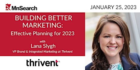 MnSearch January Event: Effective Marketing Planning for 2023 primary image