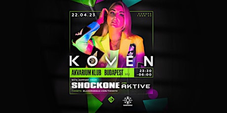 Imagen principal de KOVEN Europe Tour 2023 (Budapest)