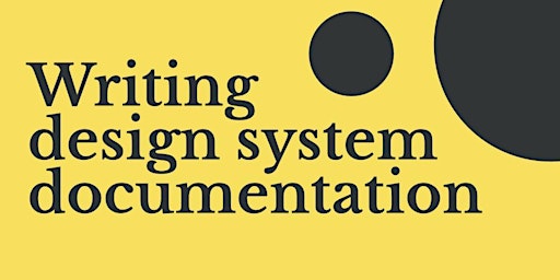 Writing design systems documentation