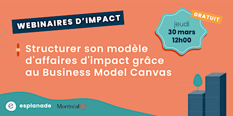 Structurer son modèle d'affaires d'impact grâce au Business Model Canvas
