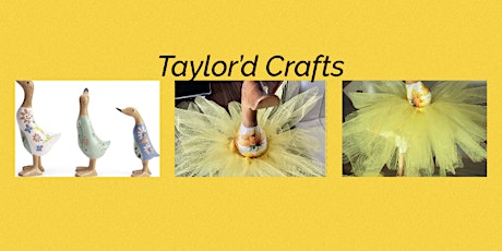 Wooden Tutu Duck Painting Workshop for Adults & Children