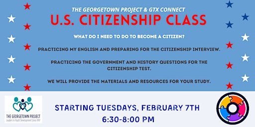IN PERSON - Free U.S Citizenship Class