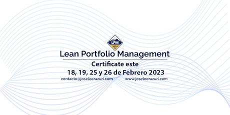 Curso de Certificación en Lean Portfolio Management Febrero