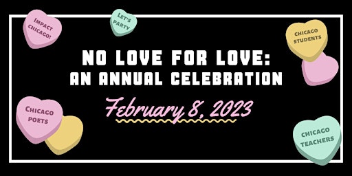 No Love for Love: The Chicago Poetry Center's Annual Fundraiser