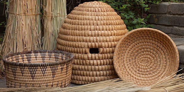 Coiled Straw Basket with Charlie Kennard