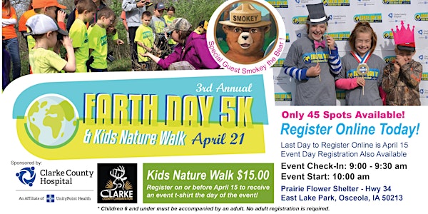 Earth Day Kid's Nature Walk