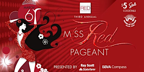 3rd Annual Miss Red Pageant primary image