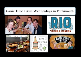Game Time Trivia Wednesdays at Rio Tequila Cantina Portsmouth