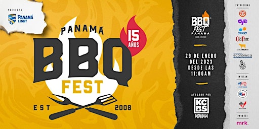 BBQ Fest  Panama 2023 Los 15 años
