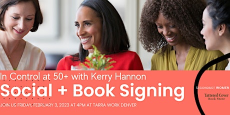 In Control at 50+ Book Signing with Kerry Hannon | CareerCon Social