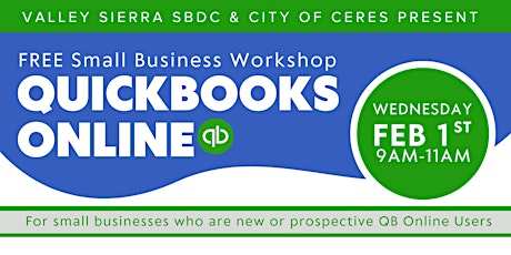 QuickBooks Online Workshop primary image