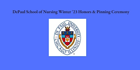 Winter '23 School of Nursing Honors & Pinning Ceremony