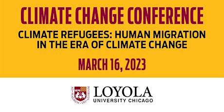 Climate Change Conference: Human Migration in the Era of Climate Change
