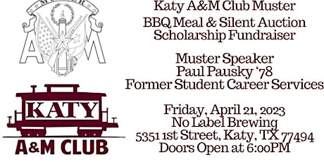 Katy A&M Club Aggie Muster 2023