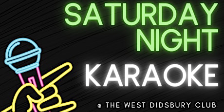Kareoke Night @ The West Didsbury Club