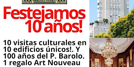 10 Experiencias 2023 Art Nouveau & Déco en Embajadas, Palacios, Teatros...