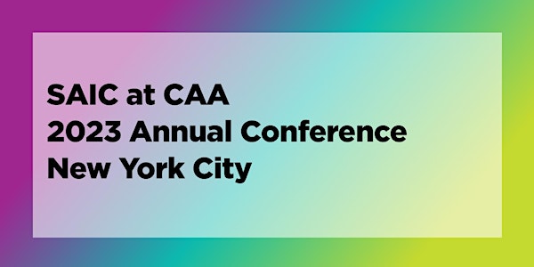 SAIC @ CAA Annual Conference