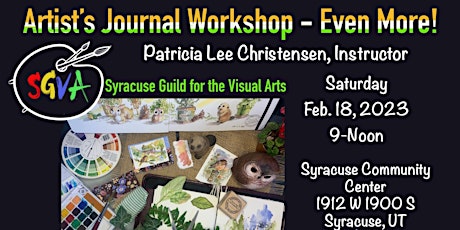 Artist's Journal Workshop - Even More