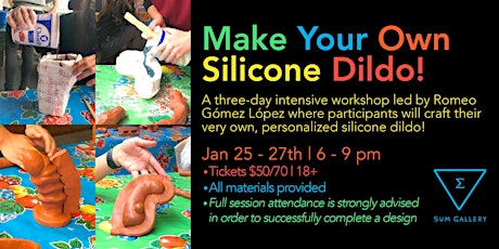 Workshop: Make your own silicone dildo