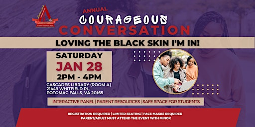 Annual LCAC DST Courageous Conversation: Loving the Black Skin I'm In!