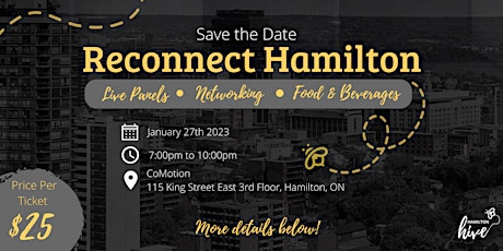 Reconnect Hamilton: Panel & Networking Event primary image