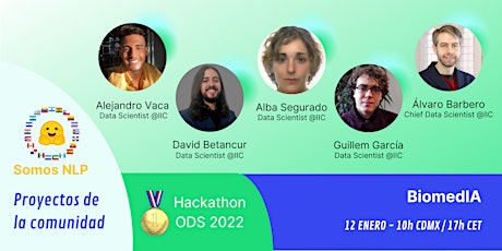 BiomedIA - 1er puesto Hackathon Somos NLP 2022 primary image