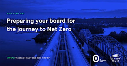 Route to Net Zero: Preparing your board for the journey to Net Zero primary image