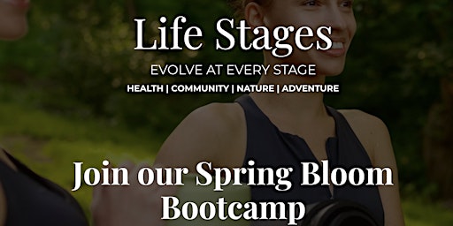 Spring Bloom Bootcamp– A Pop-Up Wellness Event
