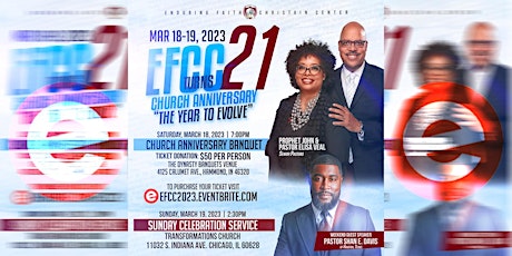 EFCC's 21st  Anniversary Banquet