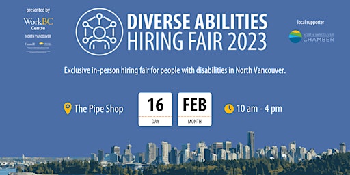 Diverse Abilities Hiring Fair 2023: North Vancouver