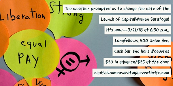 CapitalWomen Saratoga Launch