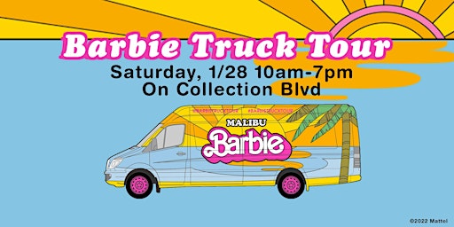 Barbie Truck Malibu Tour