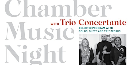 Chamber Music Night with Trio Concertante