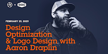 Design Optimization & Logo Design with Aaron Draplin primary image