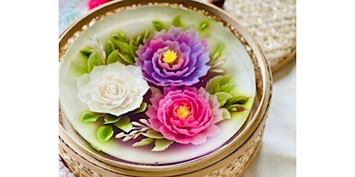 3D Jelly Art Floral Cake with Natural Colours Workshop (Basic Level) primary image