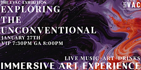 Exploring the Unconventional | Immersive art party + ART + MUSIC + DRINKS