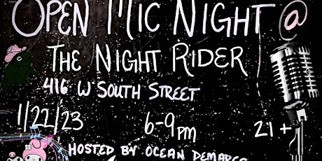 Open Mic at The Night Rider