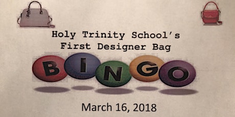 Holy Trinity School Designer Bag Bingo primary image