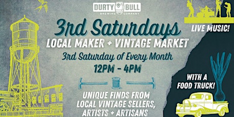 Third Saturday Local Maker + Vintage Market