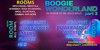 Boogie Wonderland Pt 2.House Parties in Da 90s.  Mr Biggs Birthday Event