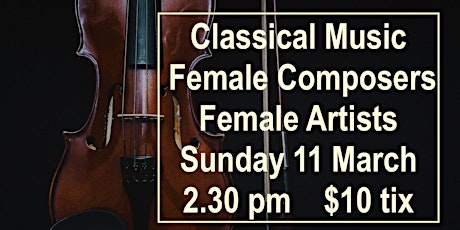 Int Women's Day  All Female Classical Music Concert primary image