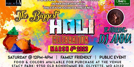 STL Holi 2023  - Festival of color