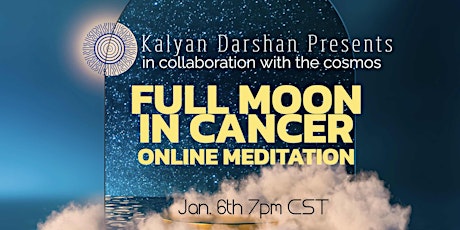 Cancer Full Moon Meditation - New Year Self Check-in and Emotional Cleanse