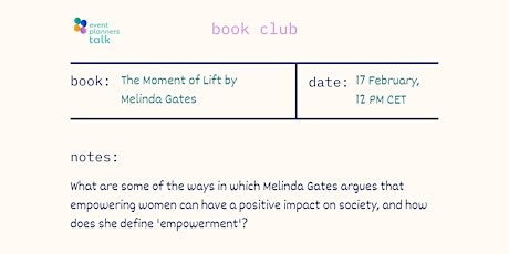 #eventprofstalk Book Club - February 2023