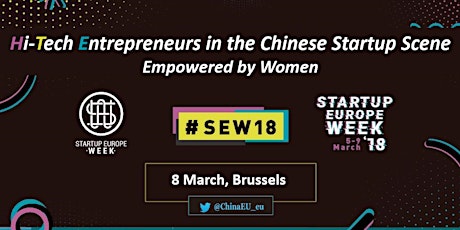 Primaire afbeelding van Hi-Tech Entrepreneurs in the Chinese Startup Scene: Empowered by Women in Tech