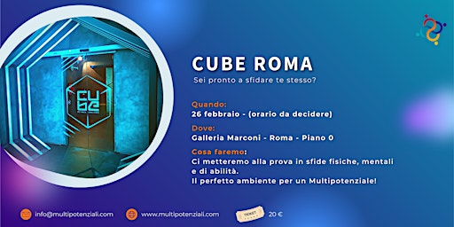 Cube Roma tra Multipotenziali!