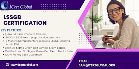 LSSGB Certification Training course in Independence, CA